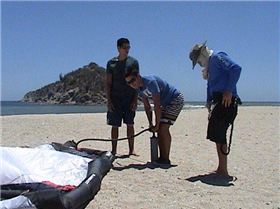 PREPARANDO EL KITE