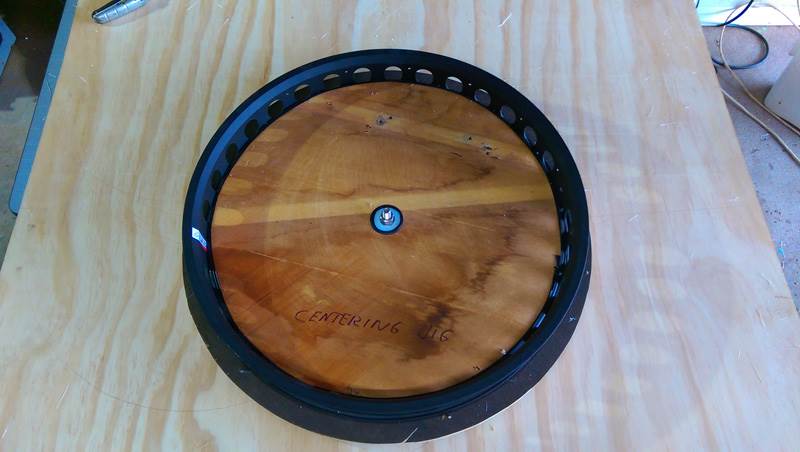 12 Useing centering jig