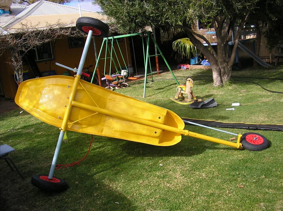 a little yacht I built for  my wife