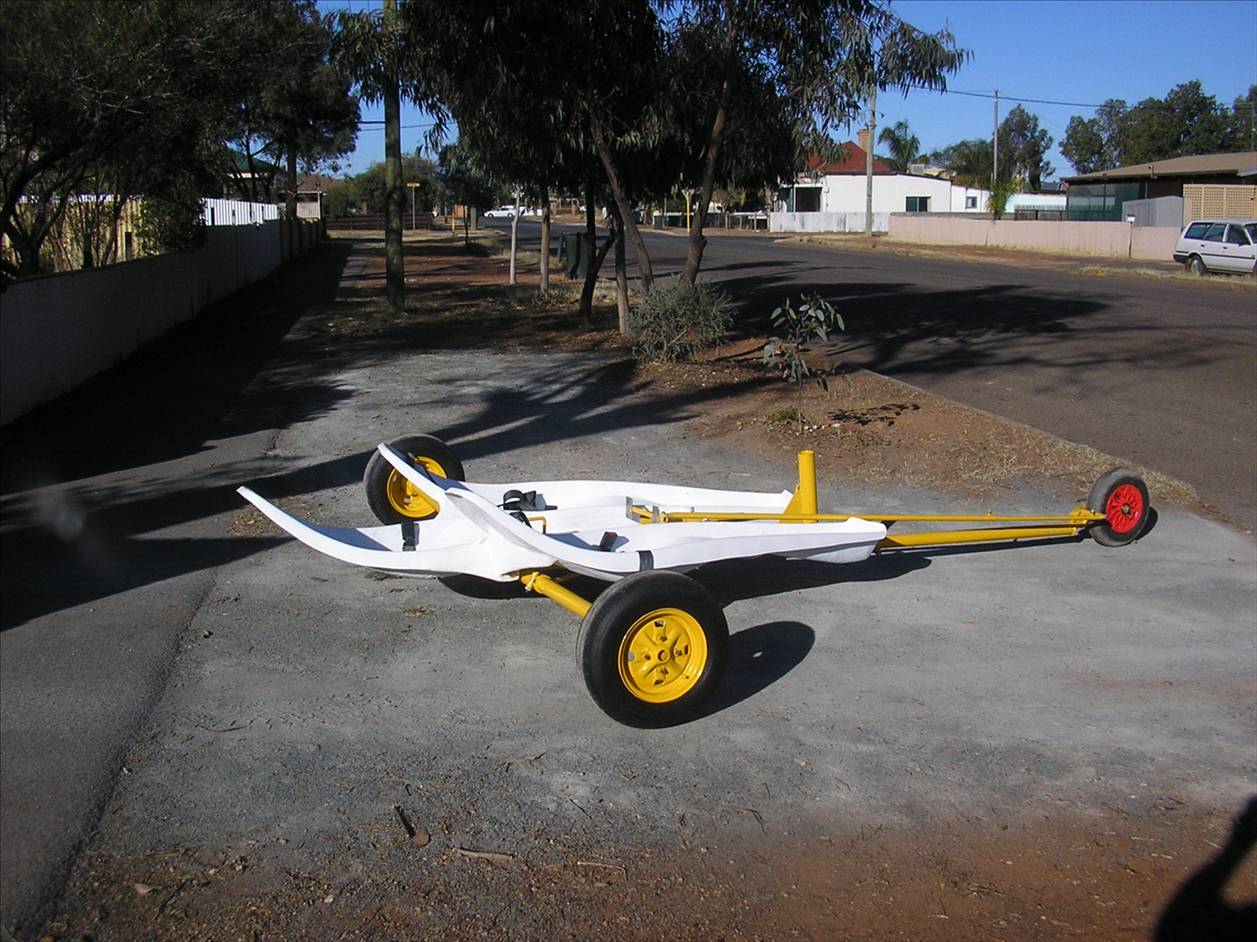 new 3 seater rolls out of kalgoorlie workshops. I think we ought to go get a life