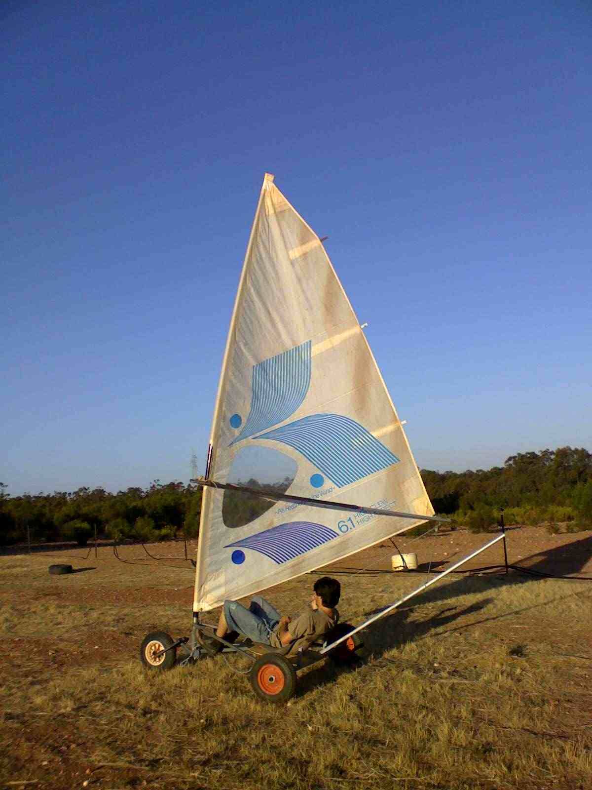 My homebuilt prototype mini-yacht.