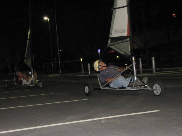 Night sailing @ DHL carpark