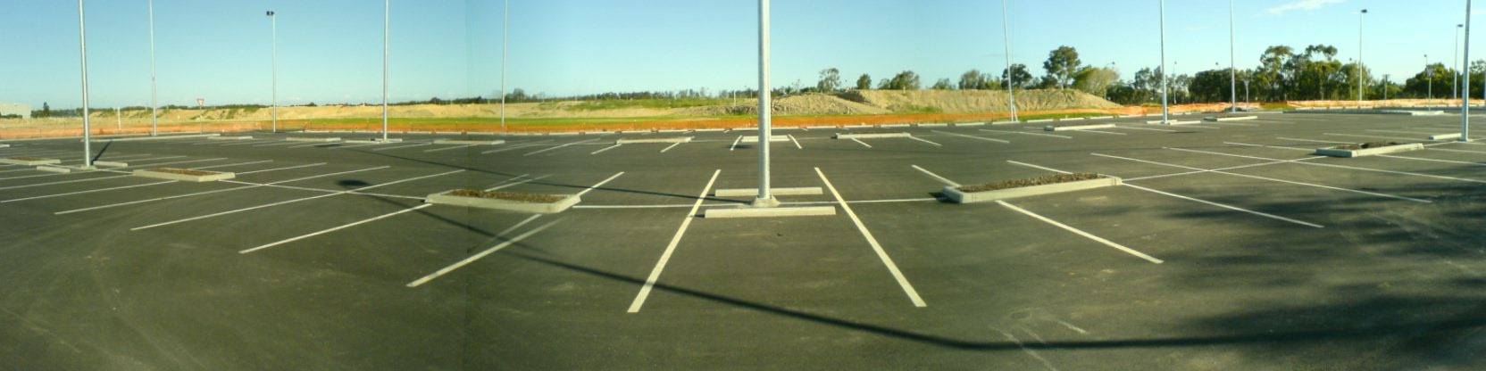 DHL carpark panorama