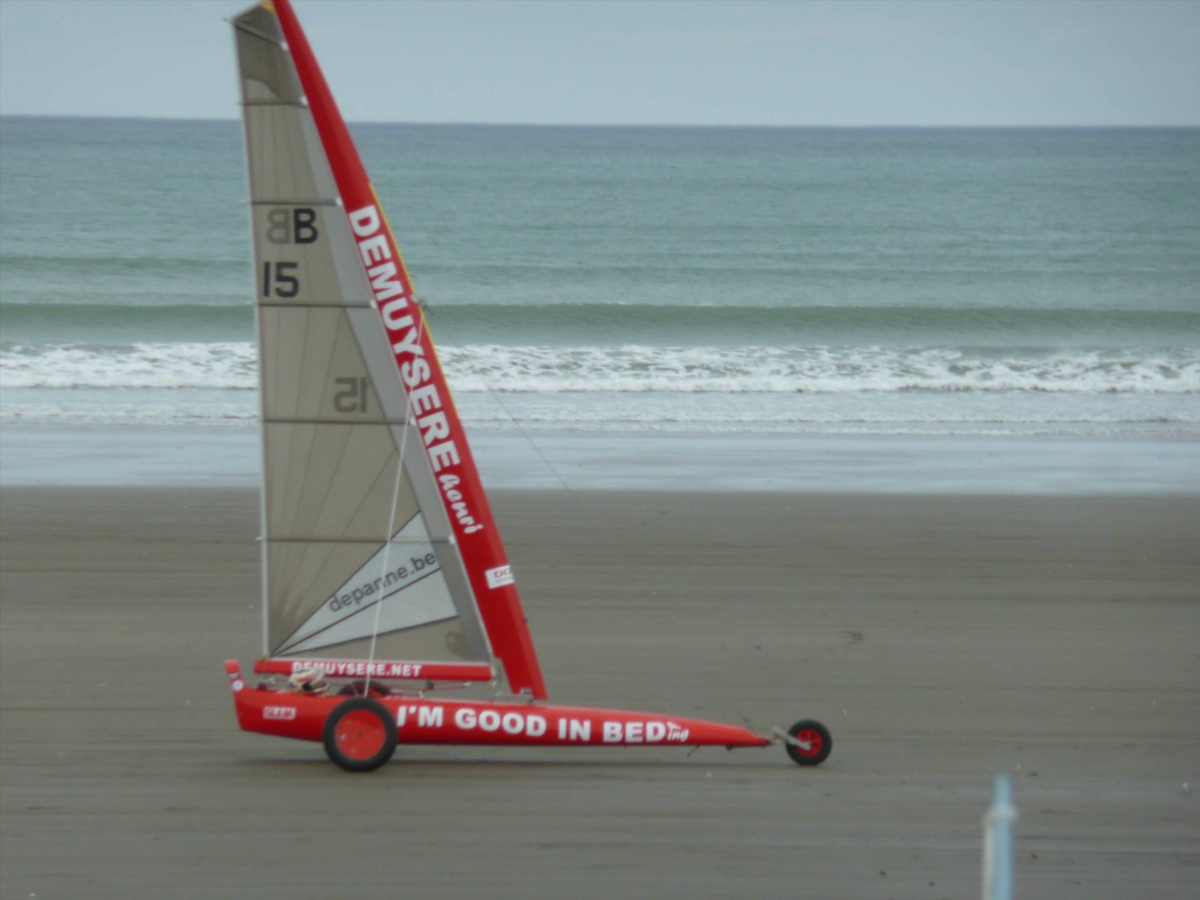 Henri Demuyseres Class 2 before its swim and after the rescue