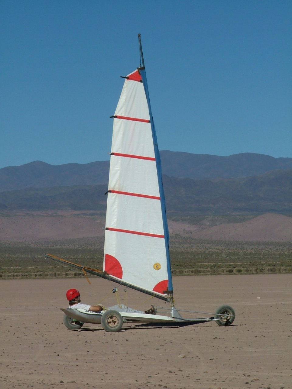 pacific magic landsailers, with different sail sizes ( 1 sqmt to 6.5 sqmt.)