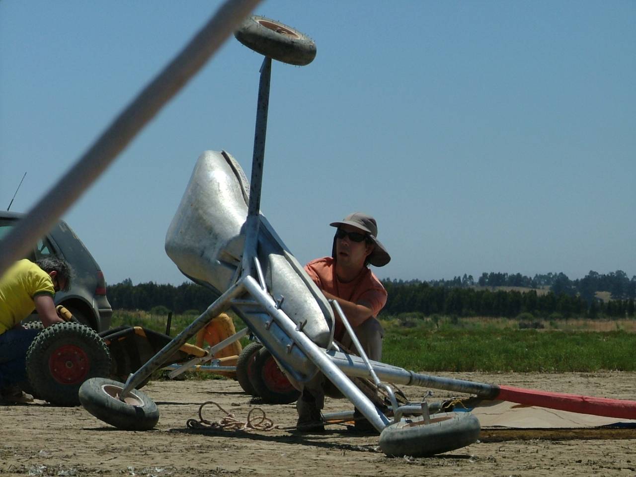 pacific magic landsailers, with different sail sizes ( 1 sqmt to 6.5 sqmt.)