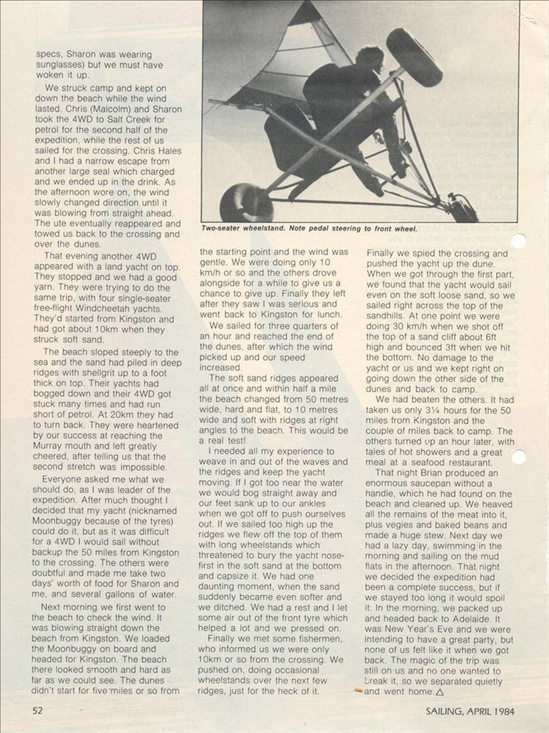 Beach Blast... 1980 trip along Coorong 