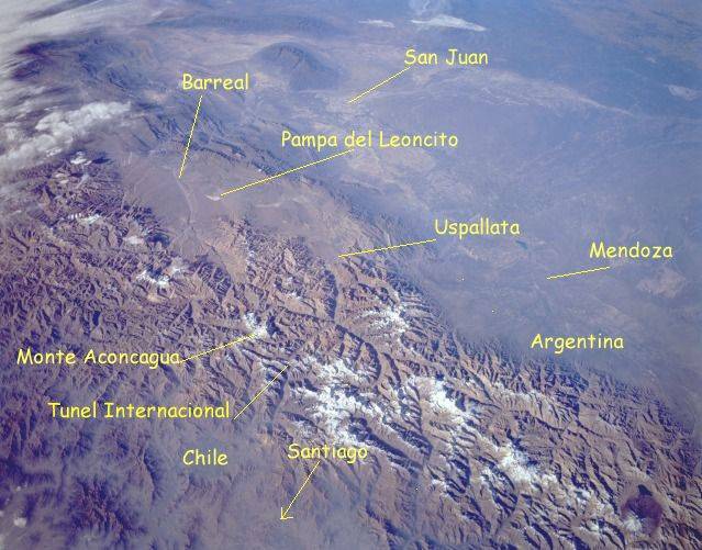 landsailing place in the Andes