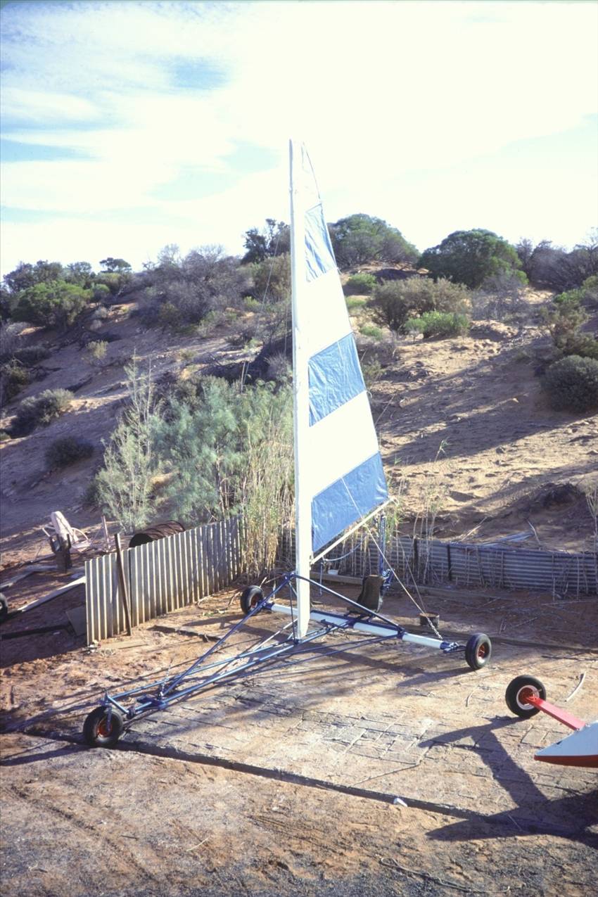 Bill Finch Blue yacht