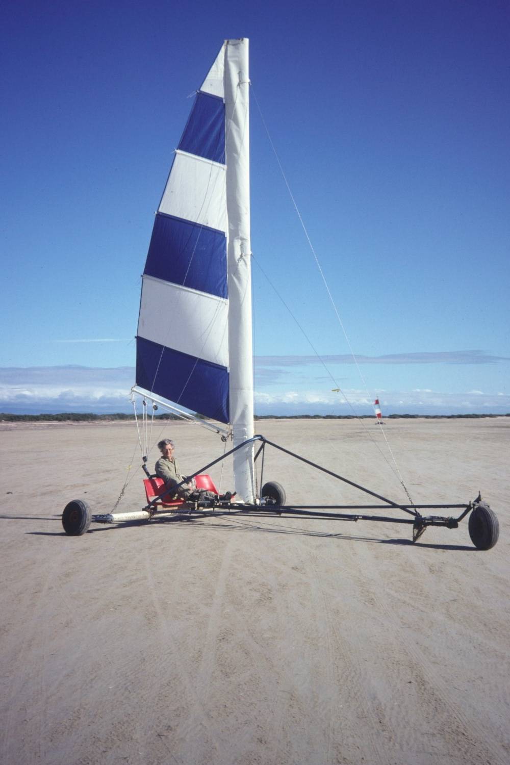 Bill Finch Blue yacht