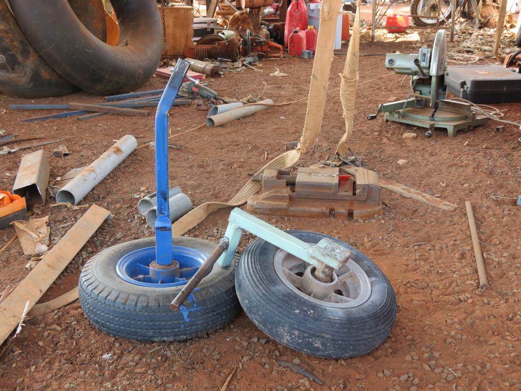 bent axles after a hard day