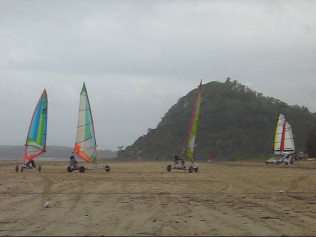 3 x Jesses landyacht rule Blokarts unable to move.