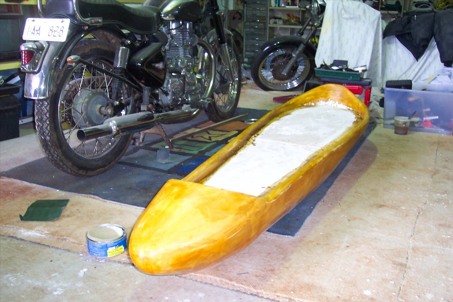 plug sealed and waxed