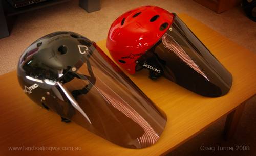 Landsailing Helmet Mod