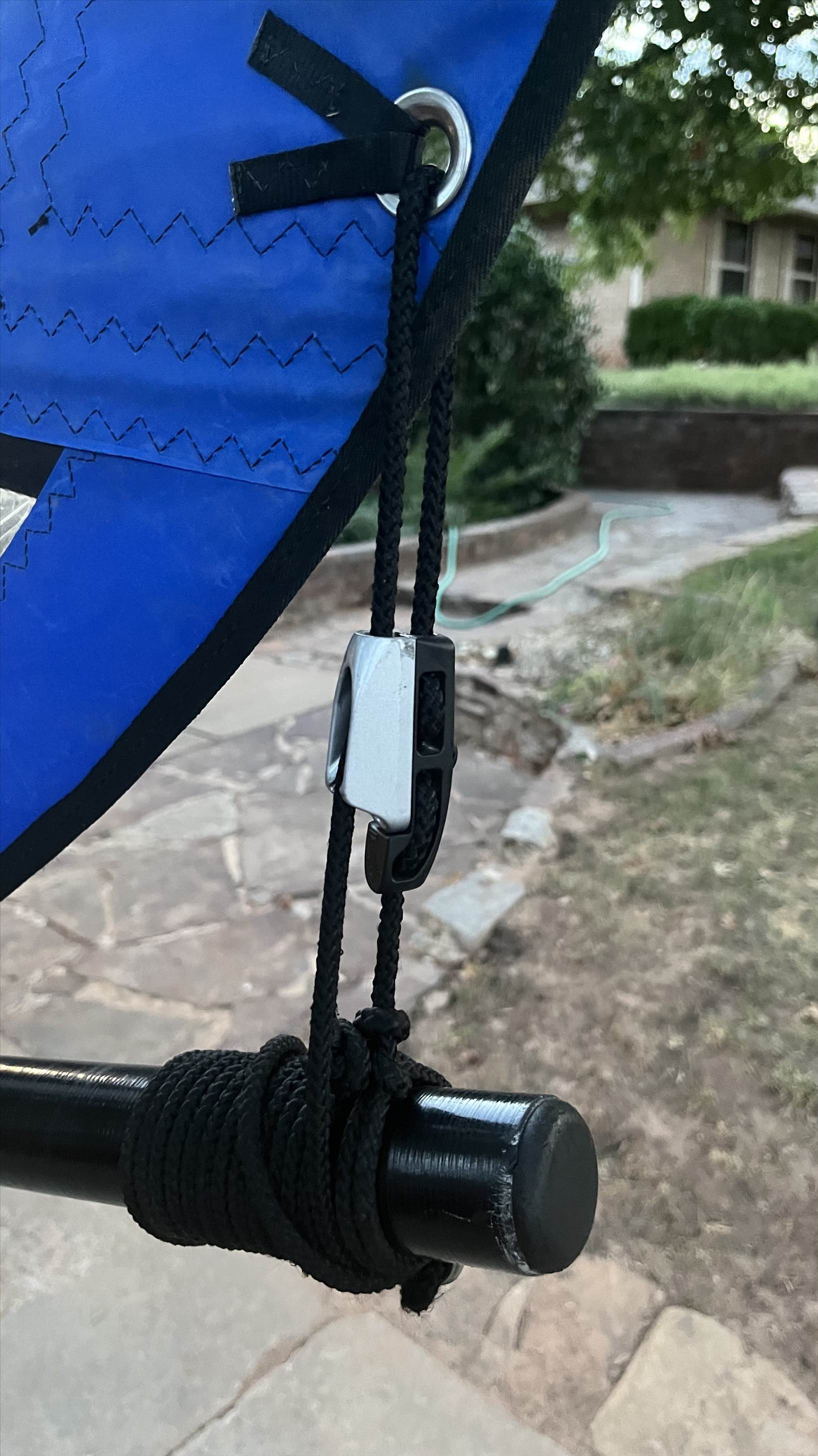 Buggy landsailer conversion