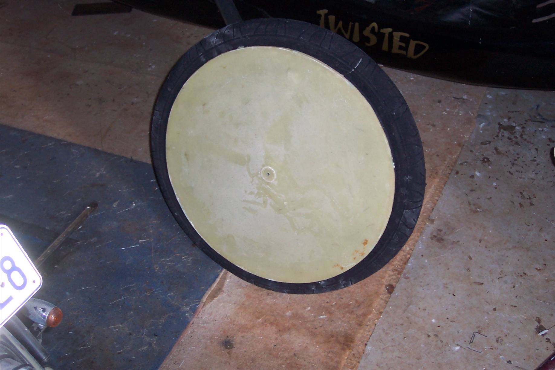 setting up rims to be joined 