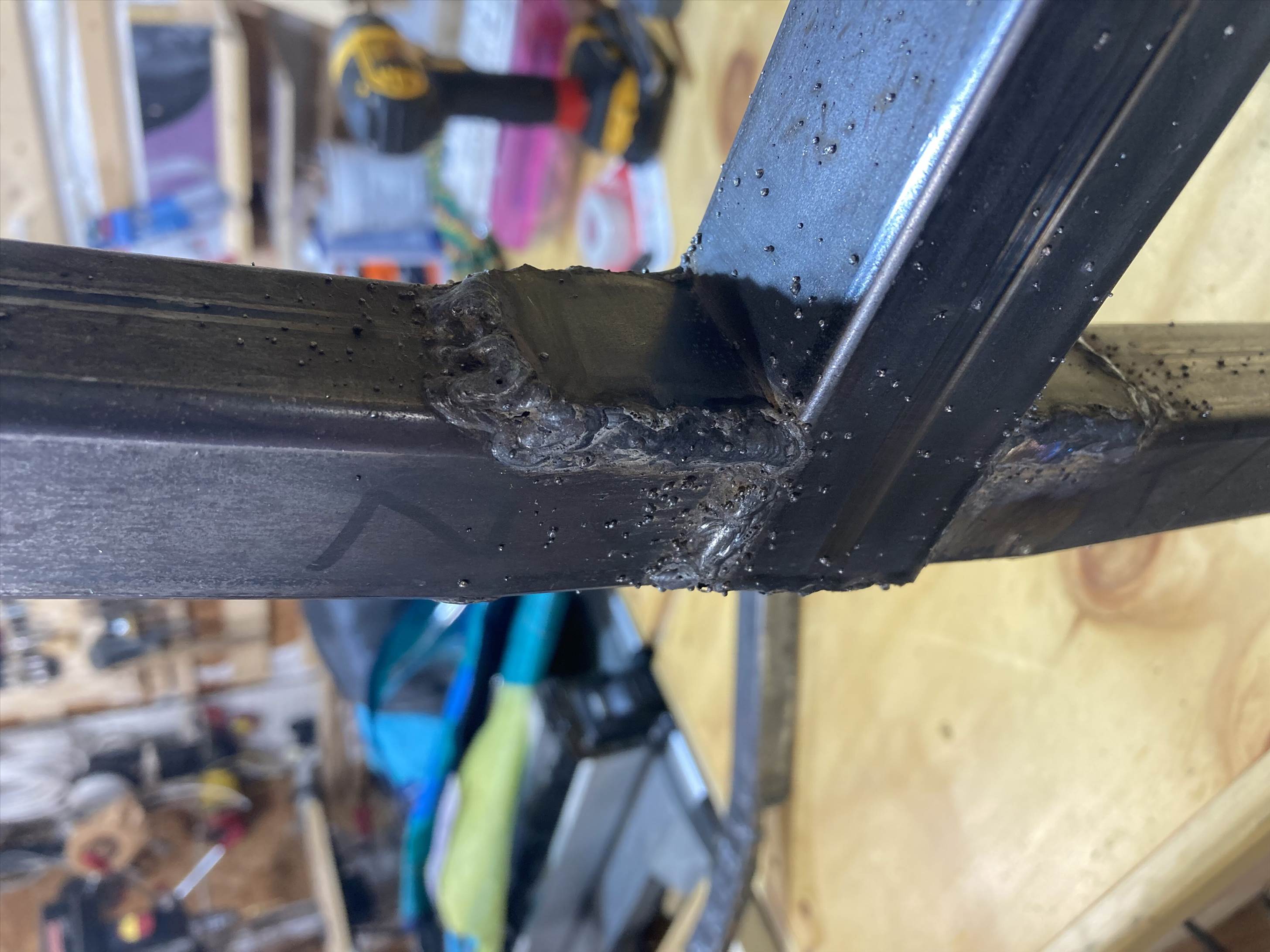 The rear of the chassis