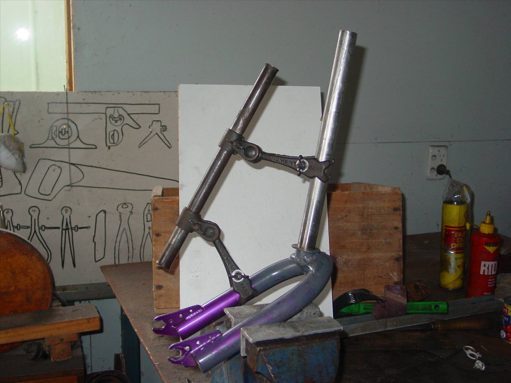 welding front forks