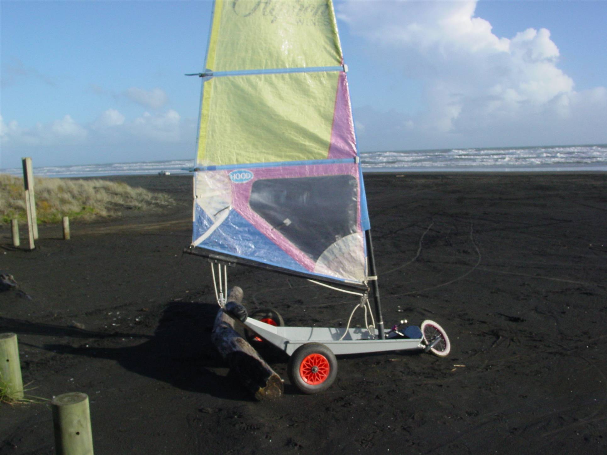 Lake Lefroy Mini at Kariotahi Beach NZ