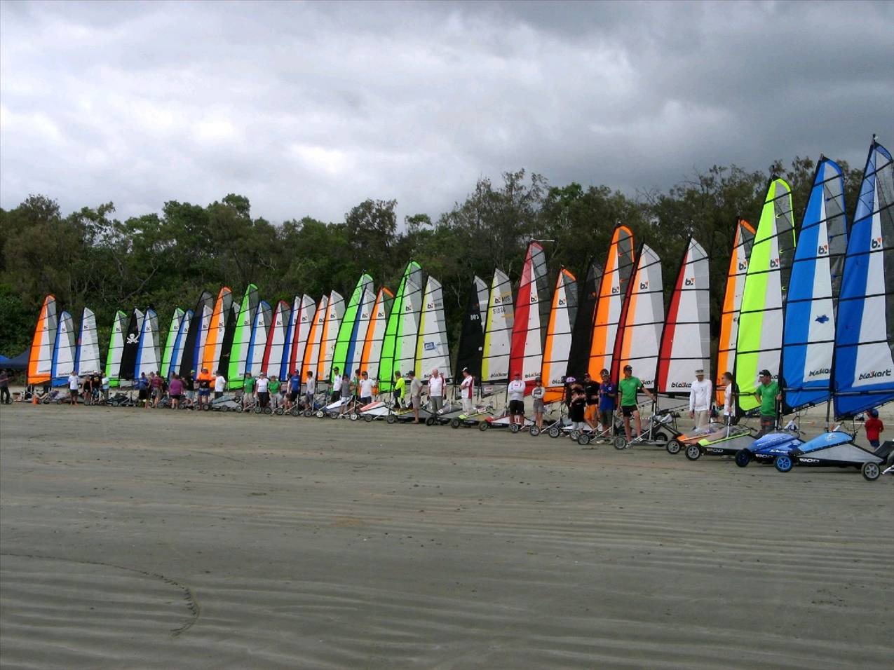 Central Qld Blokart Regatta 2009
