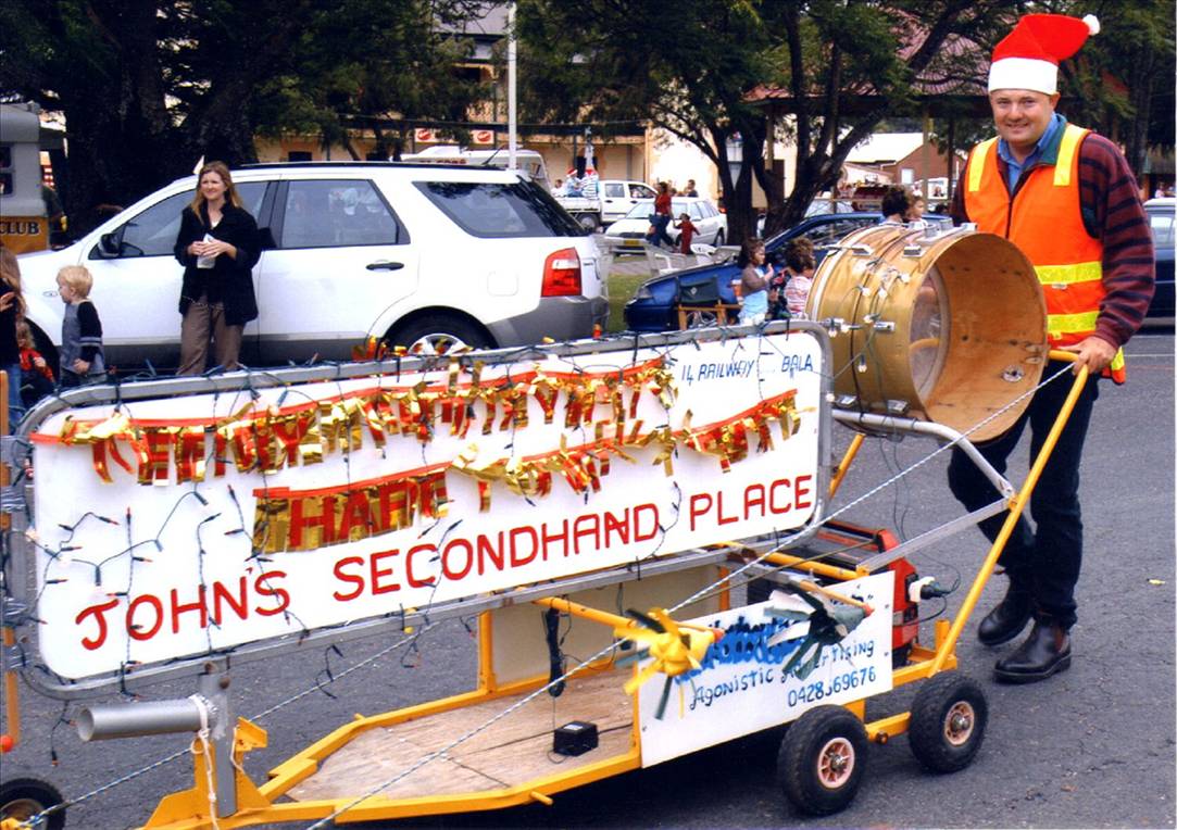 Xmas pagent Balaclava Little Drummer Boy Bruce