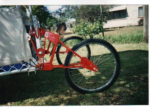 a homemade suspension system