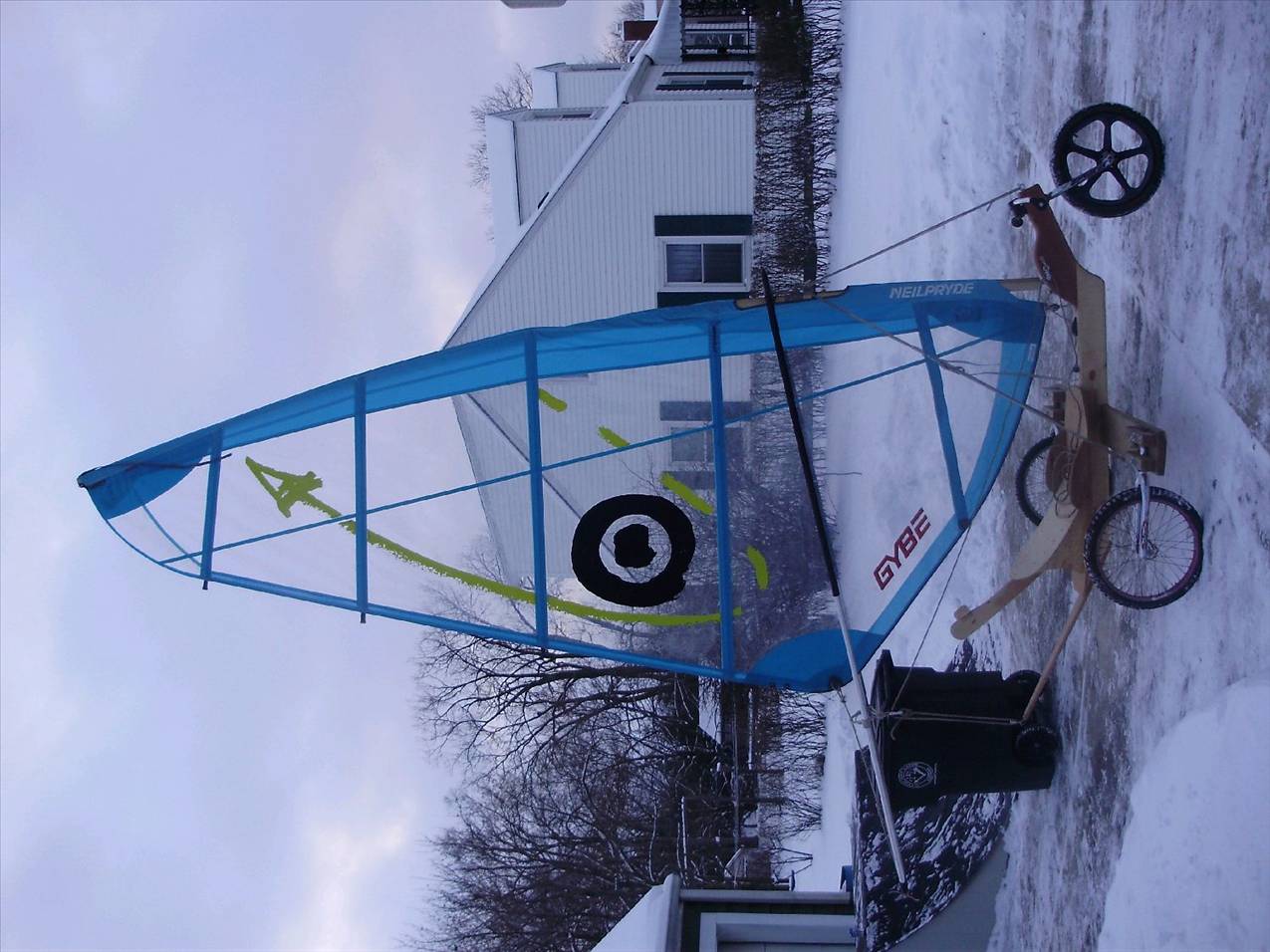 New windsurfer sail