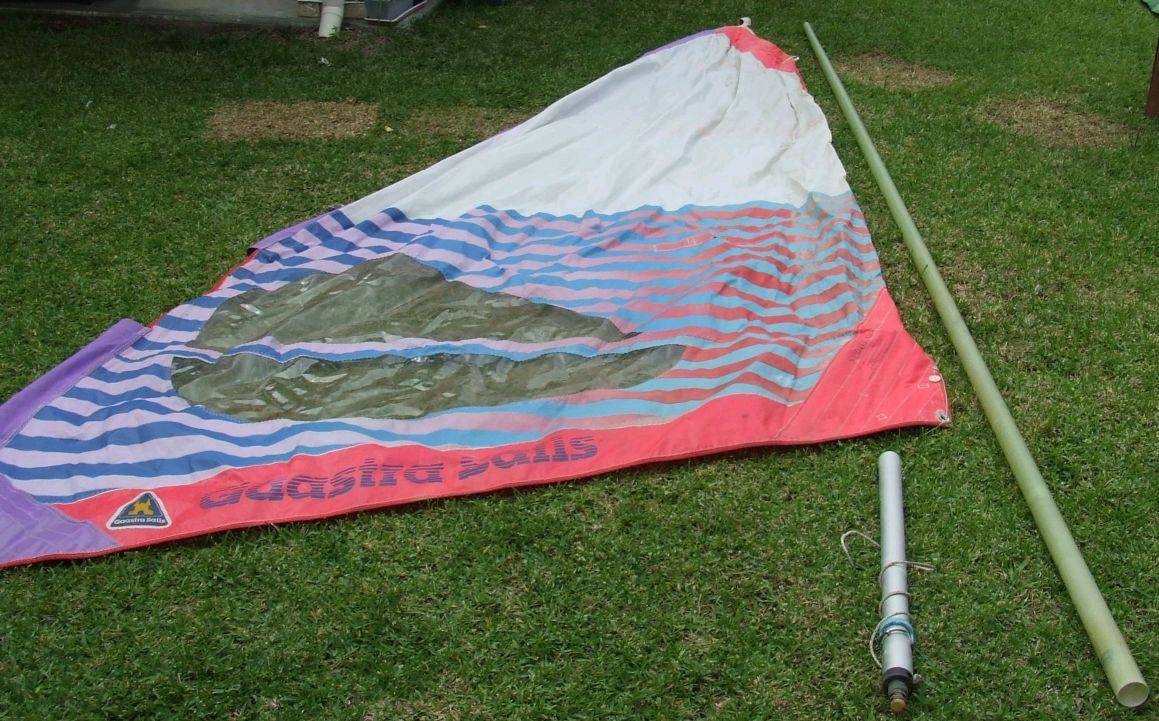 Gaastra sport 6.1 and 4.6m mast