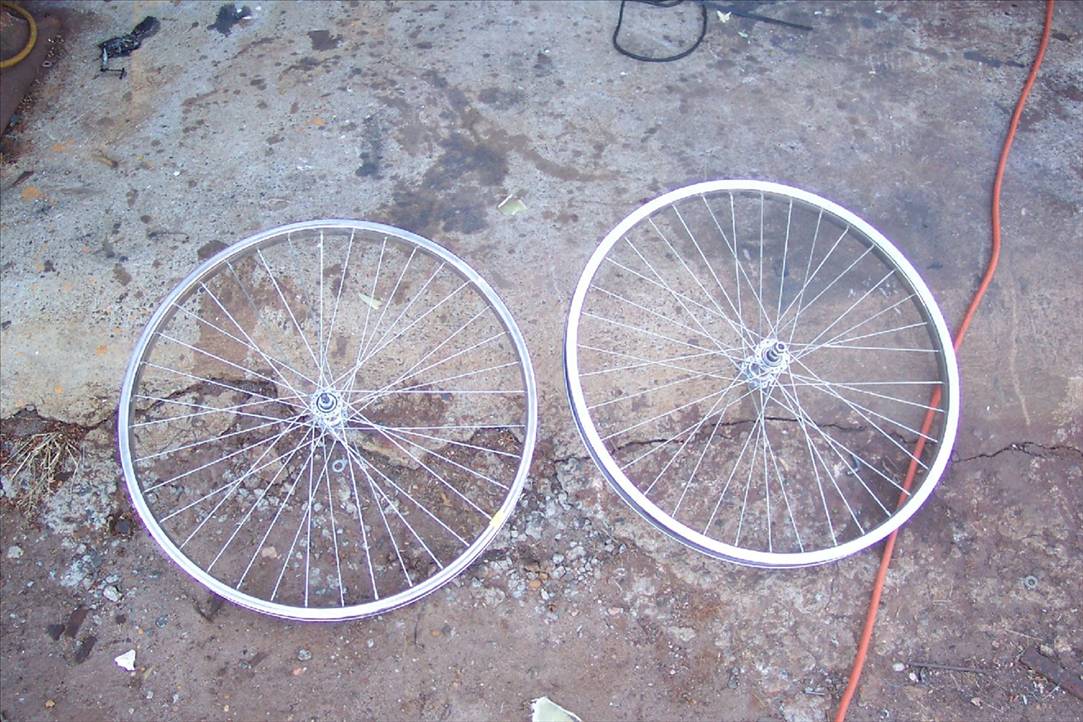 26"wheel construction