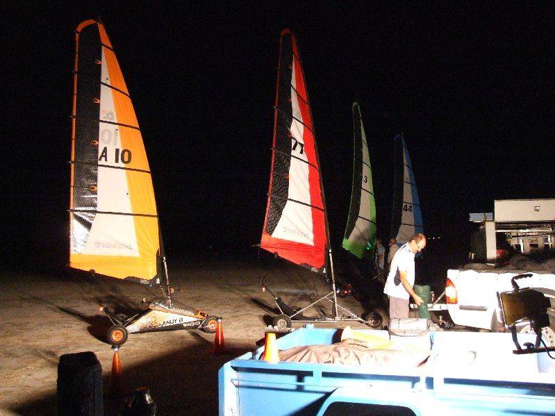 perth blokart club night sail