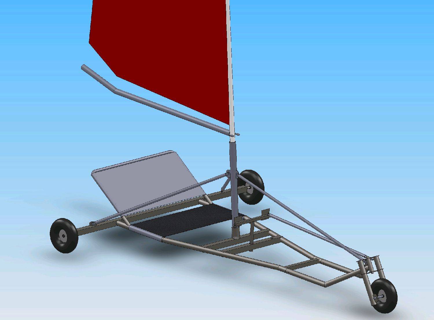 Land Sail Twin design