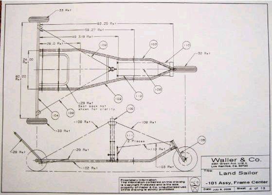 old land sailer plans