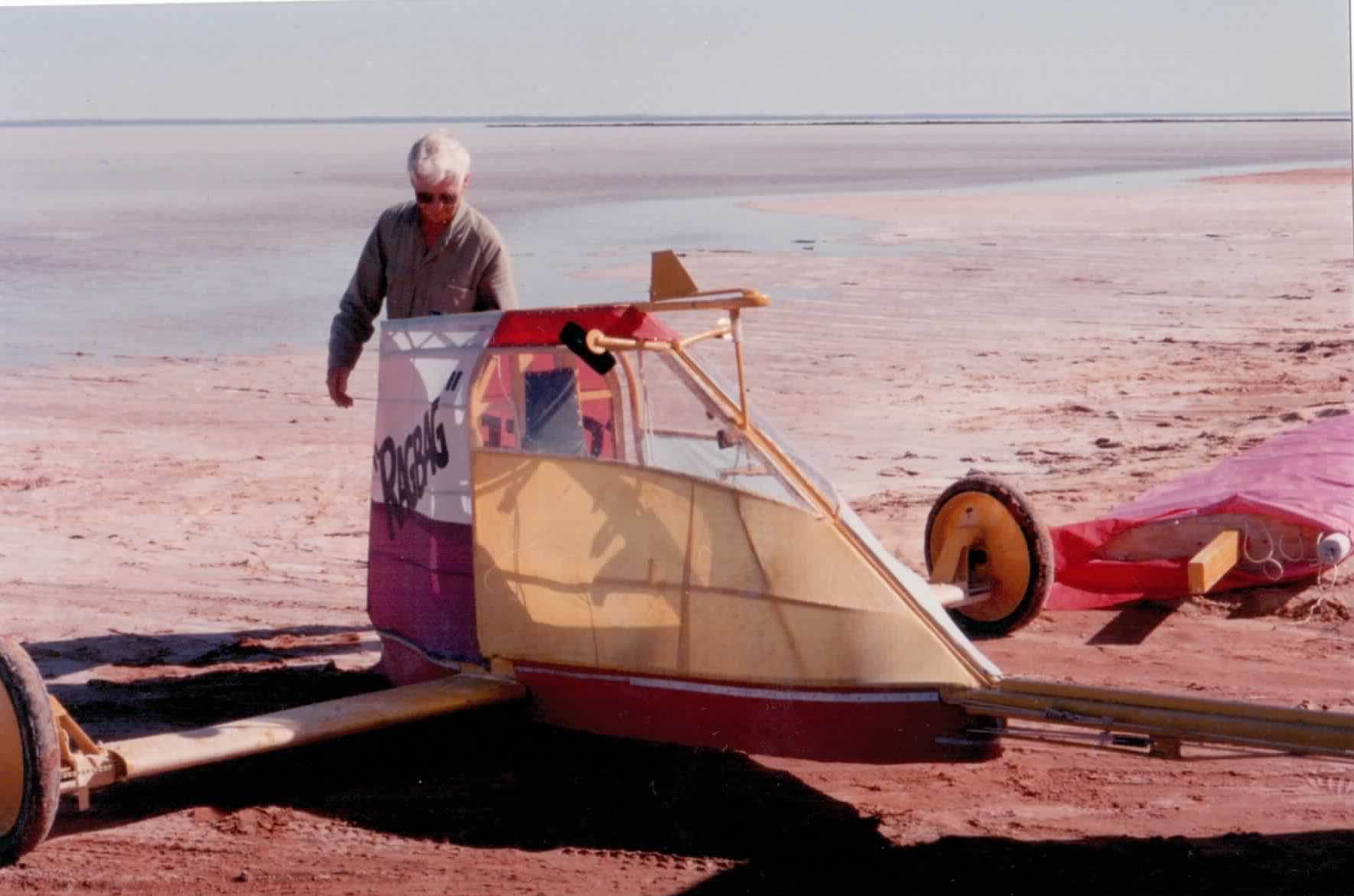 Pat finch landsailor