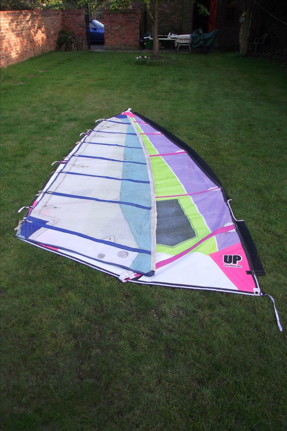 Land Yacht sail (kit form).