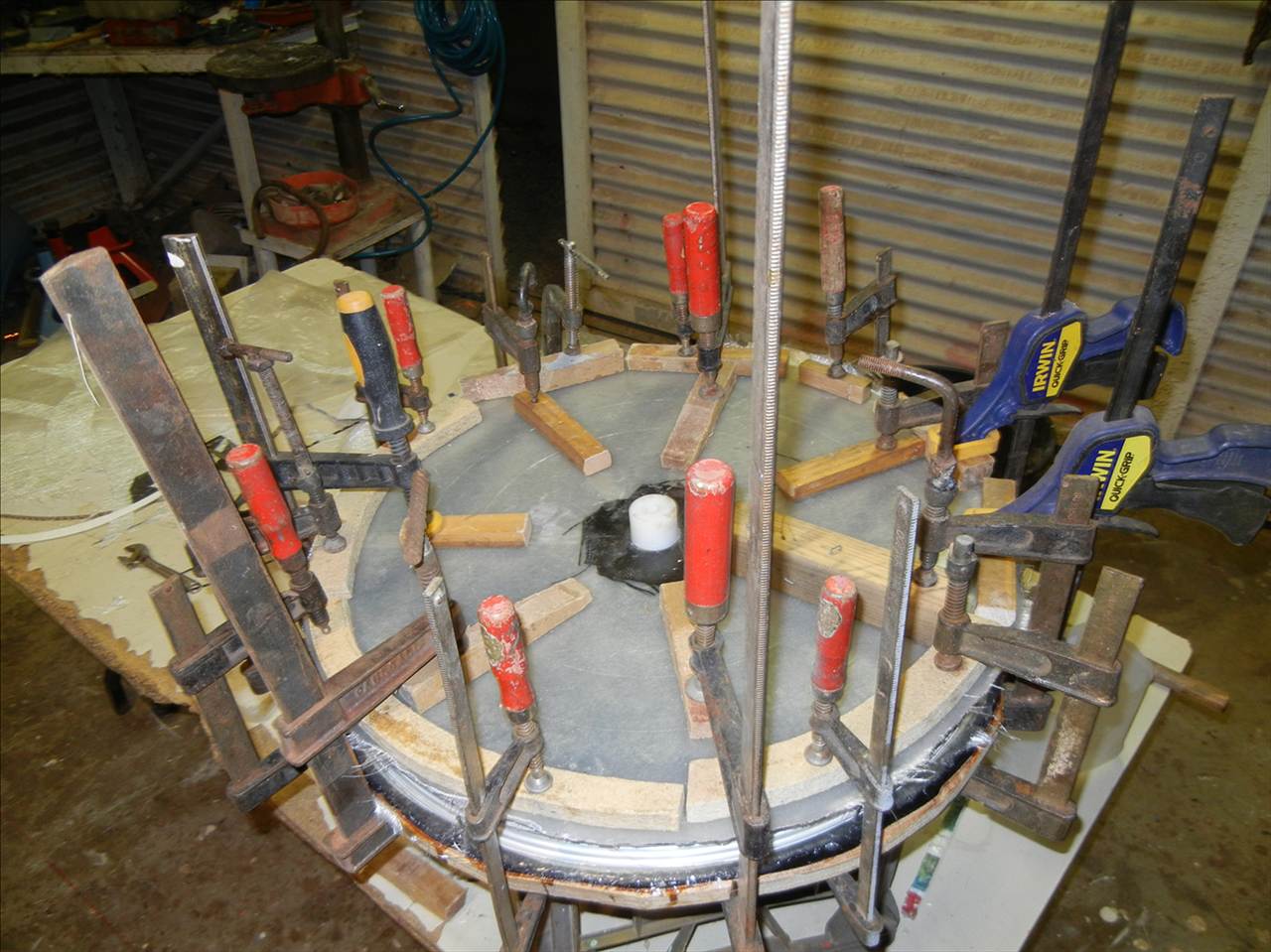 flat wheel experiment