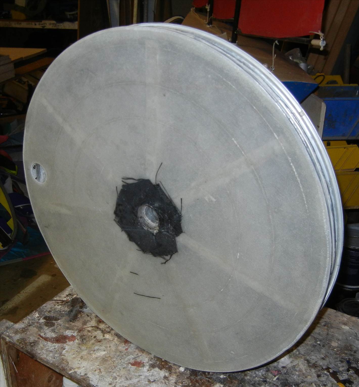 flat wheel experiment