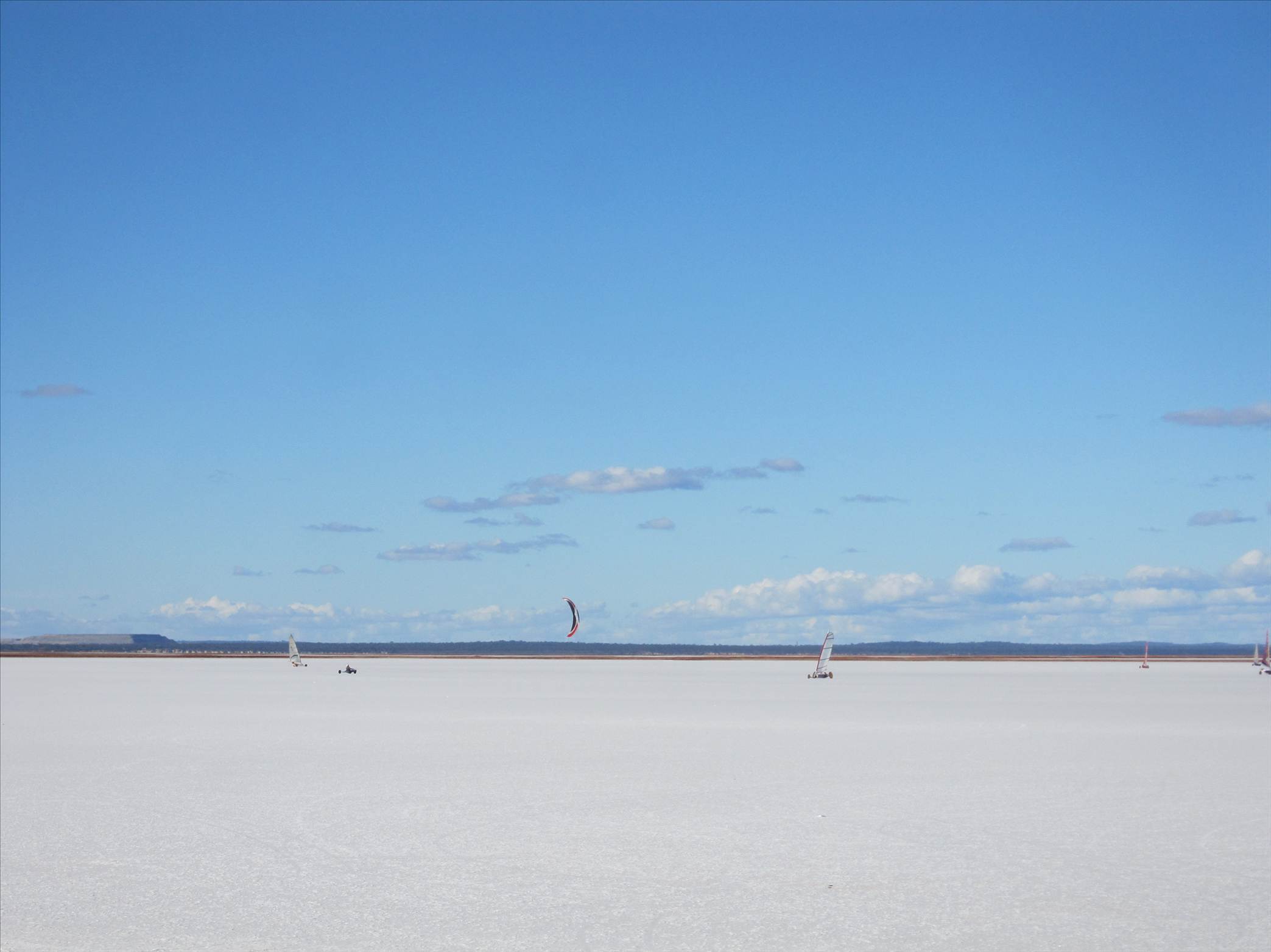 Kite buggy joins the fray