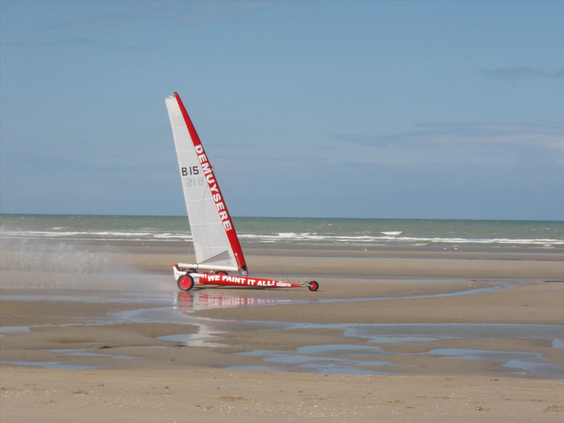 Land sailing racing 26Aug2012