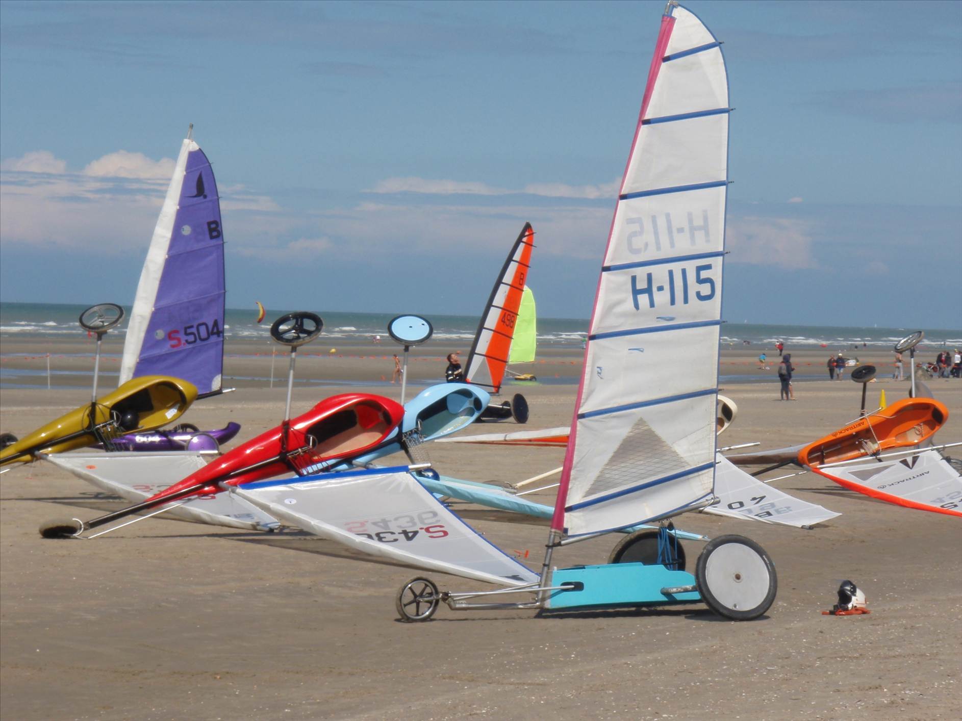 Land sailing racing 26Aug2012