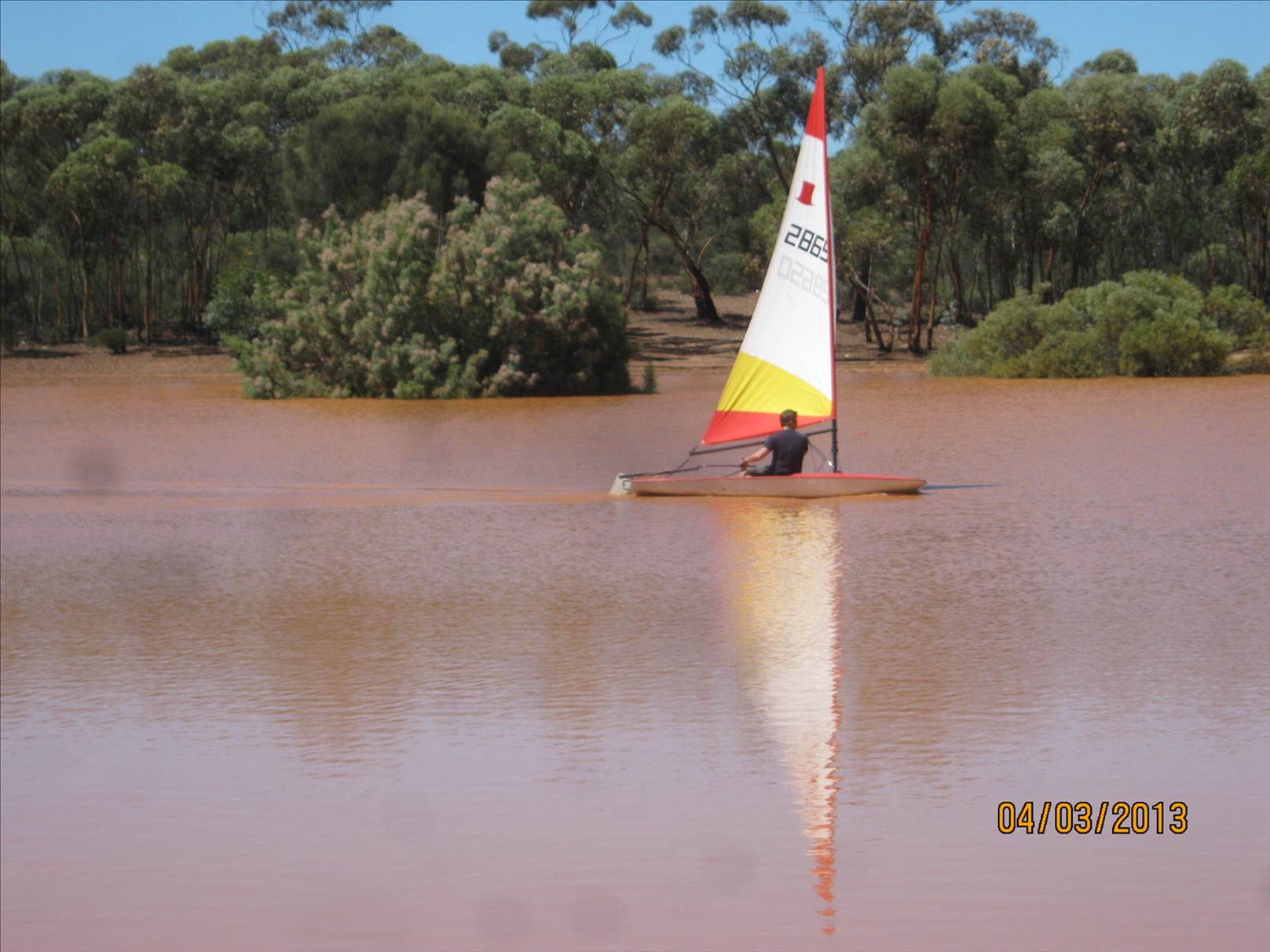 sailing at Kalgoorlie