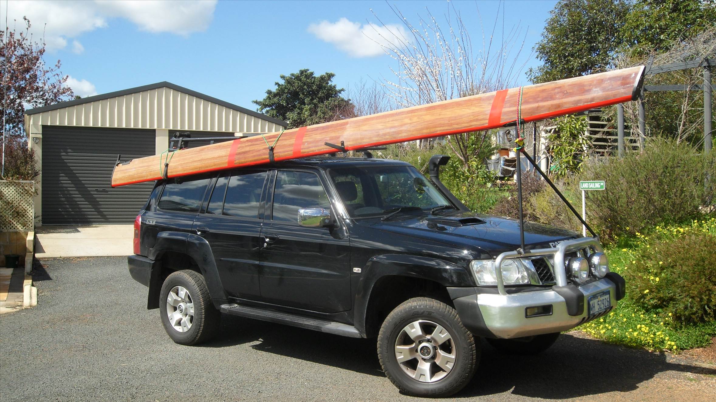 only place that I can fit the mast