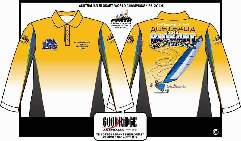 Copy of BLOKART WORLD CHAMPS 2014 TEE SHIRTS