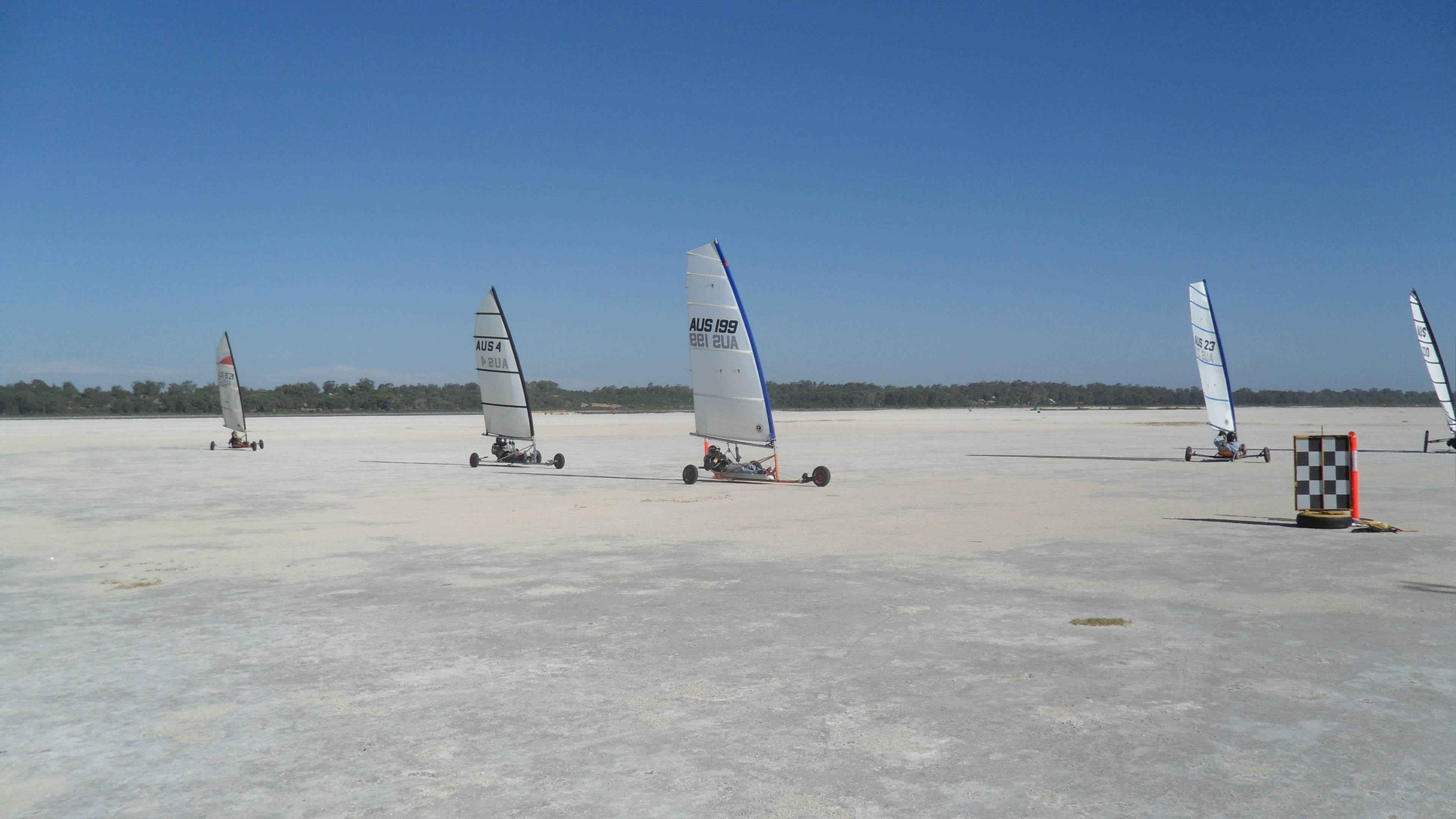 class5 and mini at lake walyungup