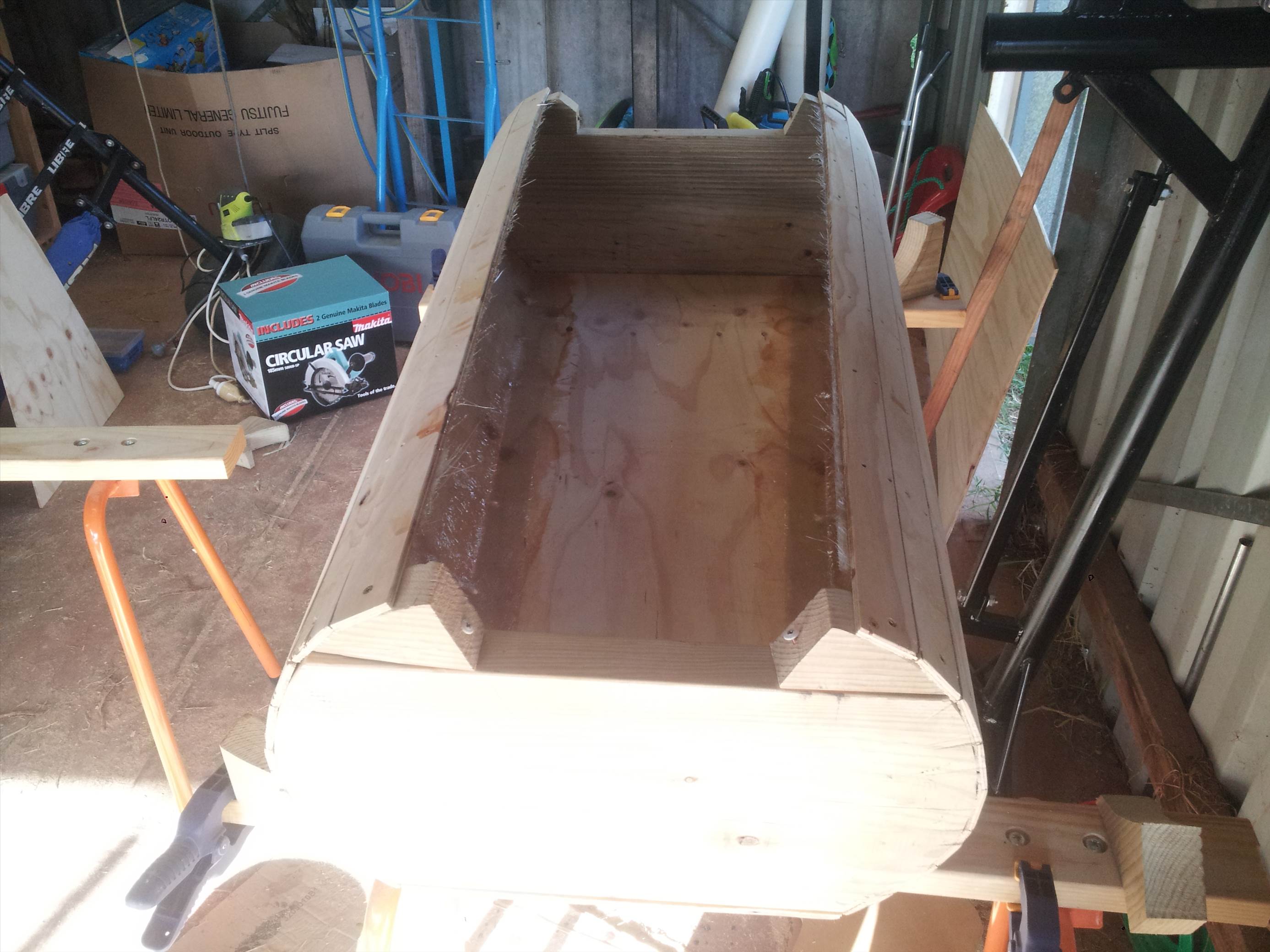 16 Second coat complete end shot