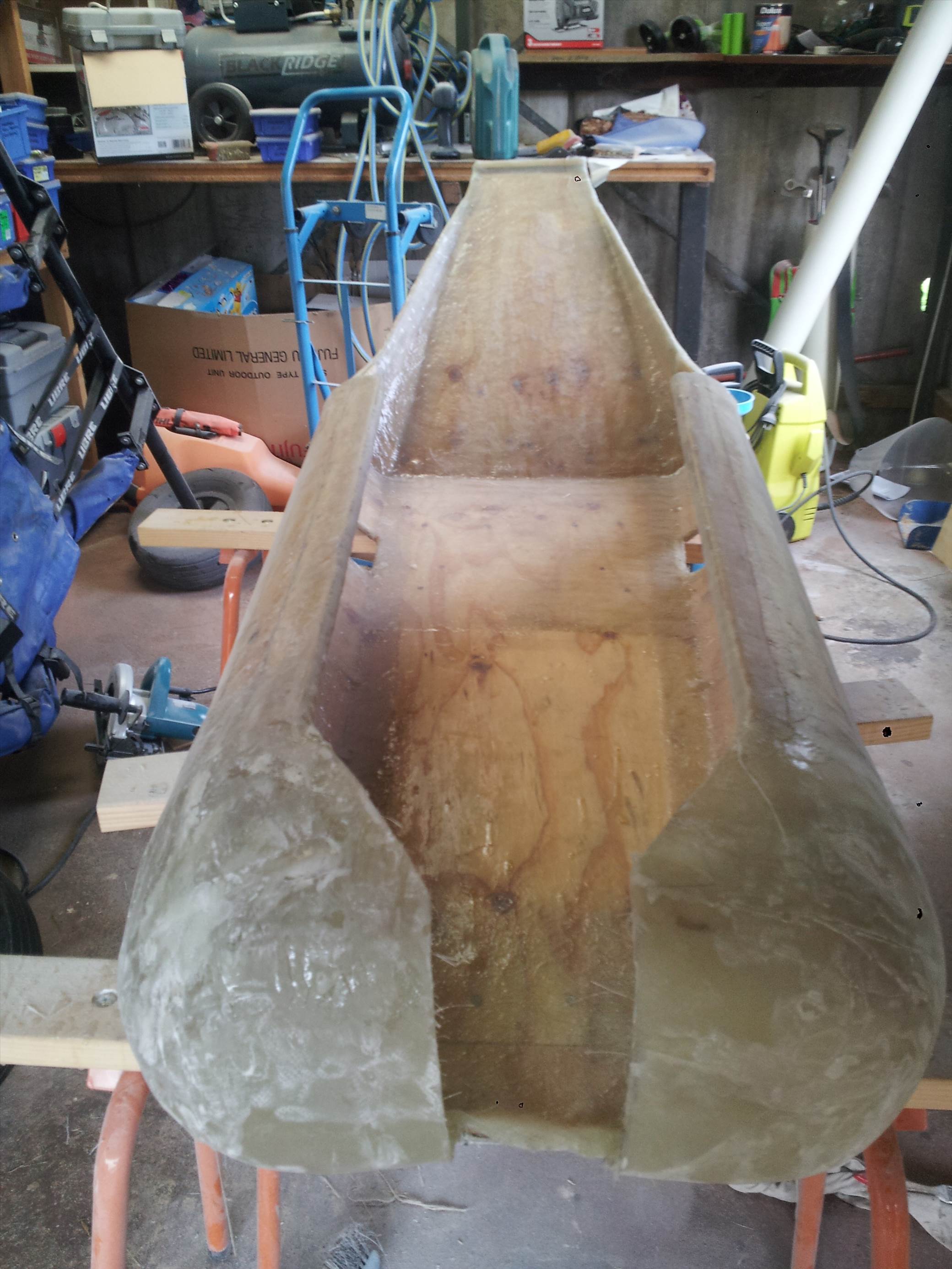 22 Completed sanding