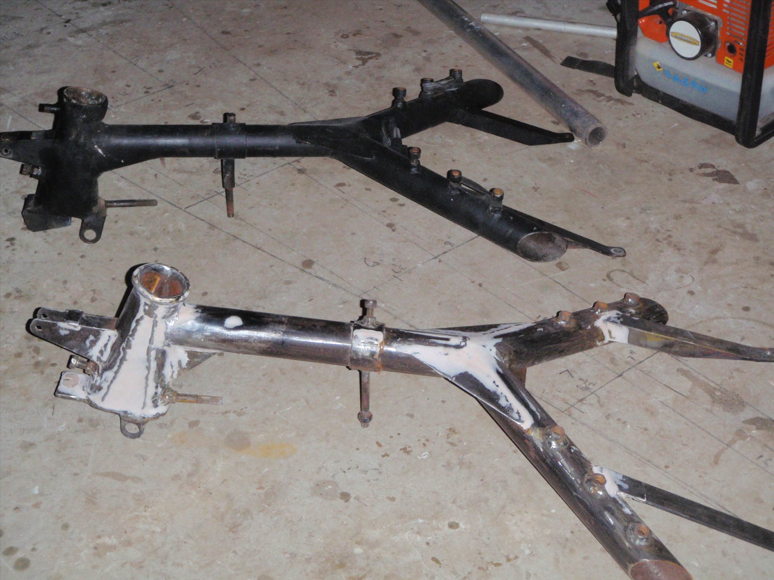 wheel barrow wheel conversion