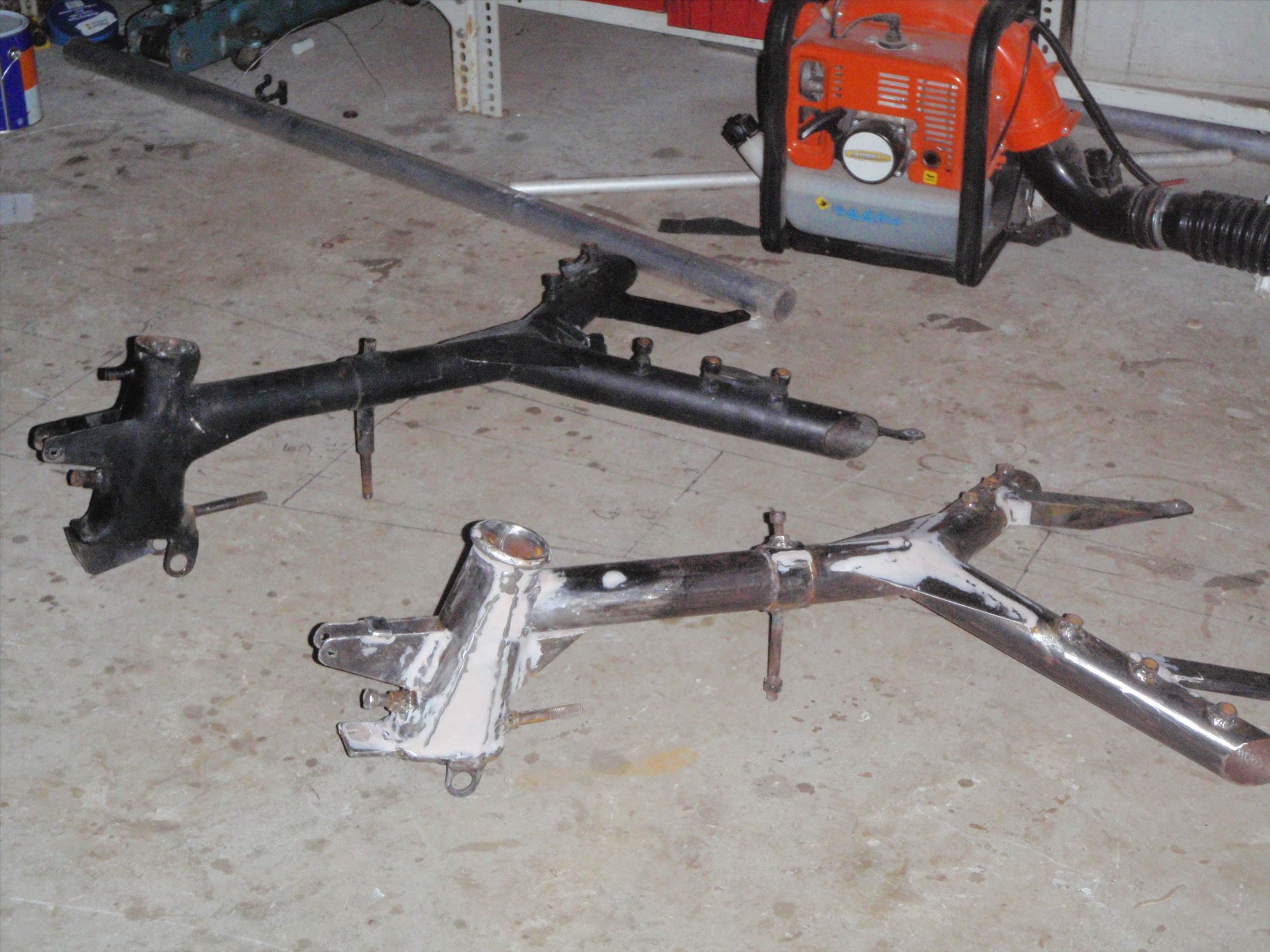 wheel barrow wheel conversion