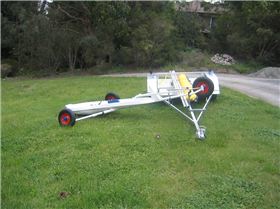 one man unloadable trailer