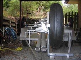 Angle of the kingpin