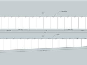 - 16 ' ST 49 Wing With Tapered Flap